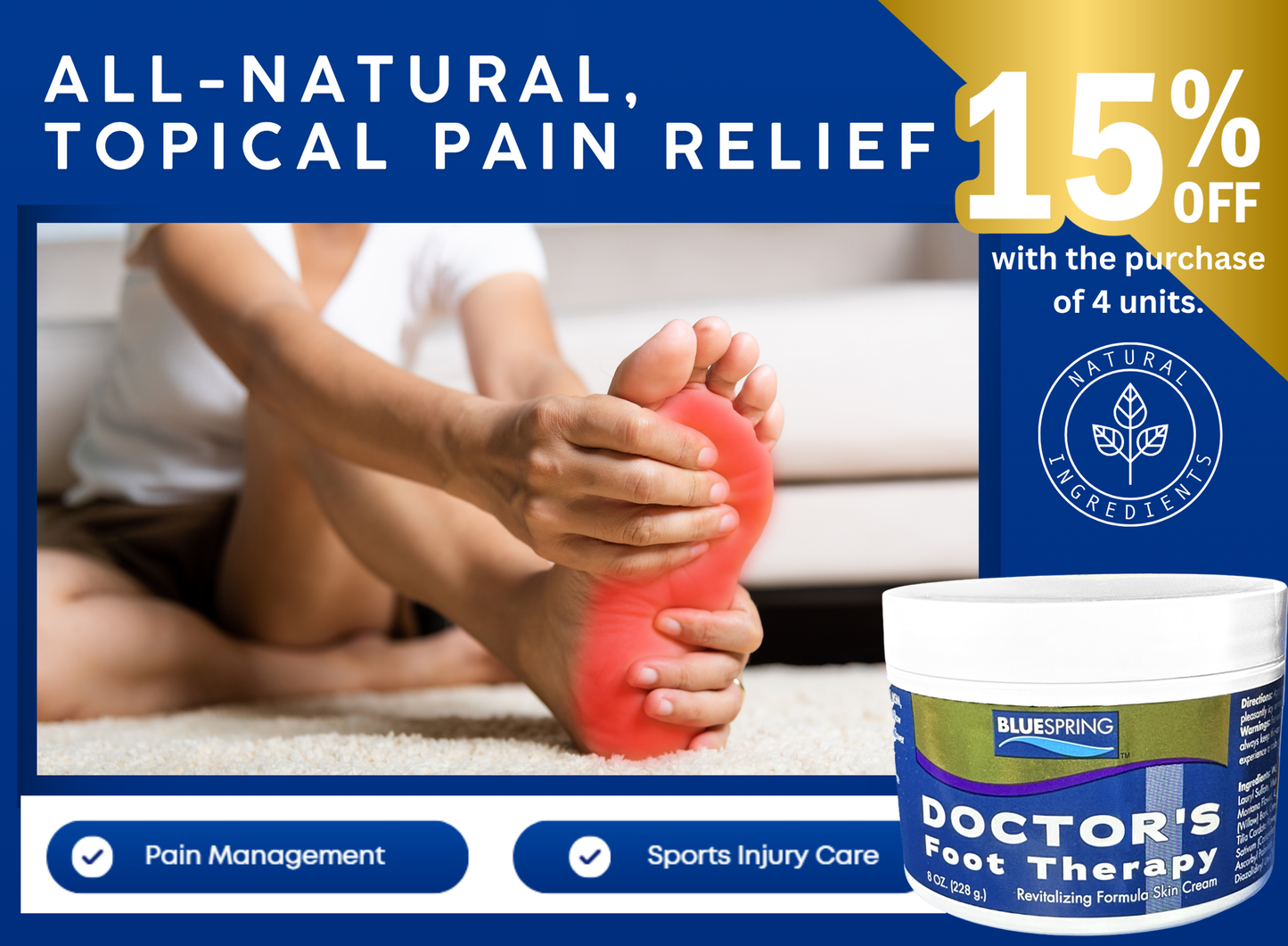 Doctor's Foot Therapy - 8oz Jar